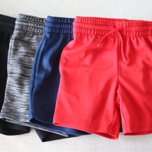 Kids Multi-Color Nylon Shorts Set